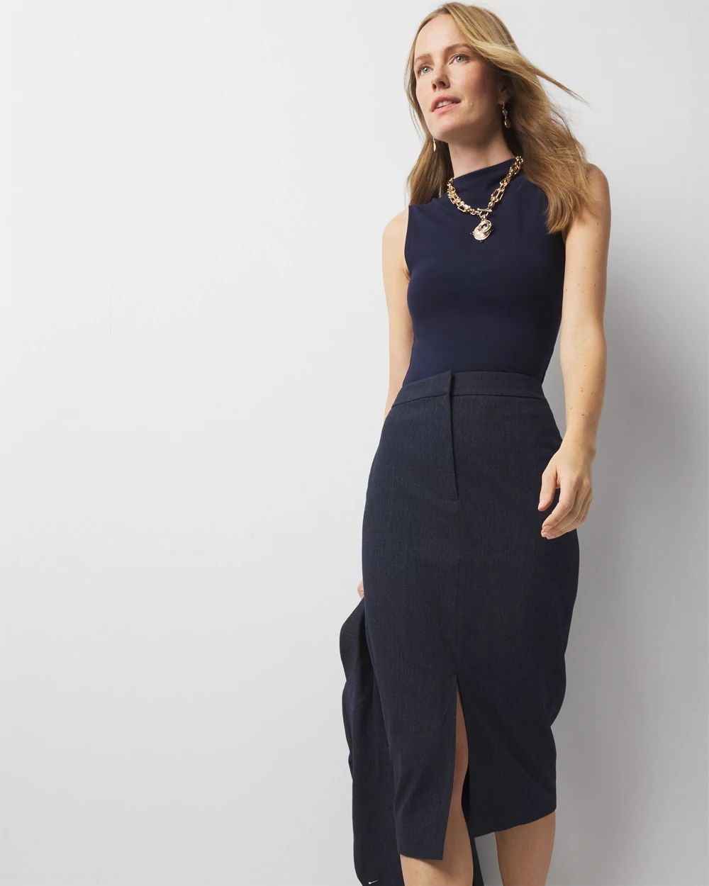 在庫処分セール テ Skirt Pencil | Market Black House White スカート